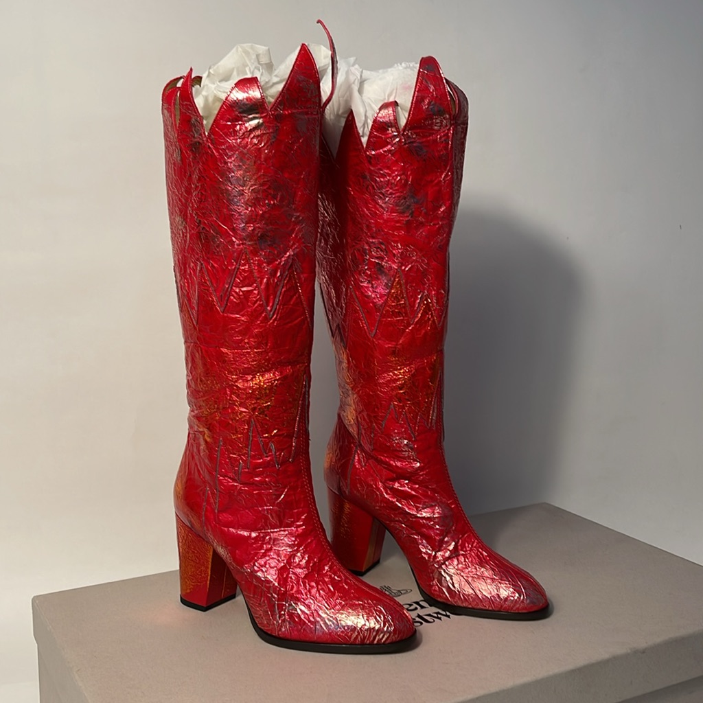 Vivienne Westwood Brand New Hell Fire Boots Nwt It 37 Aw17 Vivienne Westwood Brand New Hell Fire Boots Nwt It 37 Aw17